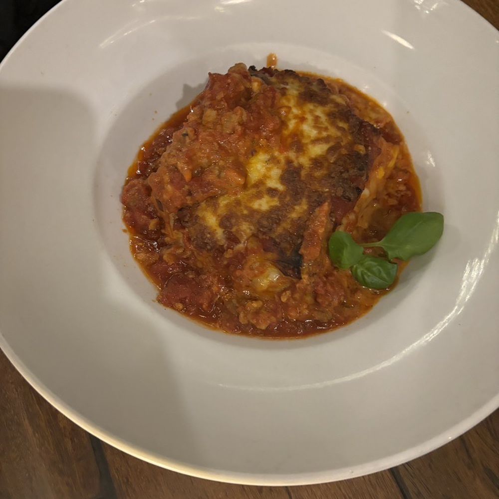 Lasagna...the absolute best. Lasagna...the absolute best.