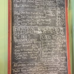 Beanik Cafe and Pastry - Menu changes daily