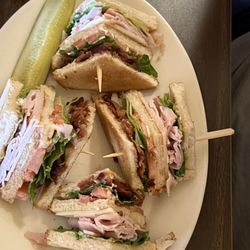 Tait's Bill of Fare - Club sandwich