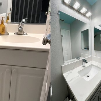 Fu Long Construction - 2nd Bathroom Vanity - General Contractors Near Me