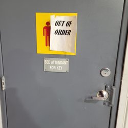Shell - Bathroom out of order