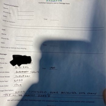 Wild Wash Express - The form fraudulent form they have you fill out. - Car Wash Near Me - Los Angeles, California Wild Wash Express - The form fraudulent form they have you fill out. - Car Wash Near Me - Los Angeles, California