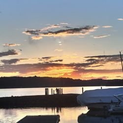 Lakeside Bar & Grill at Gateway Marina - Sunset views.