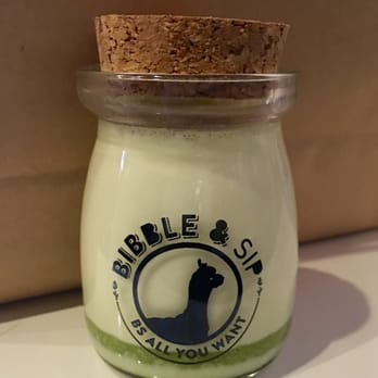 Bibble & Sip - Matcha Green Tea Panna Cotta - Coffee & Tea Near Me - New York, New York