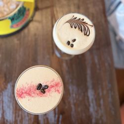 Wally’s Wieners - Raspberry mocha + almond joy espresso martini