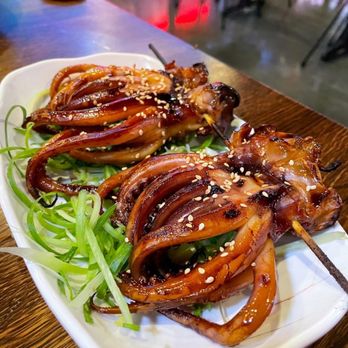Yasiknara - Grilled Squid - Korean Near Me - Los Angeles, California Yasiknara - Grilled Squid - Korean Near Me - Los Angeles, California