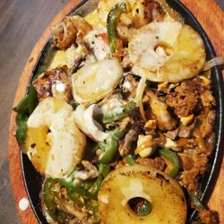 Los Altos Mexican Restaurant - Hawaiian fajitas - amazing!
