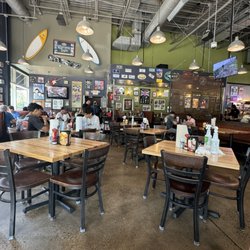 Bad Daddy's Burger Bar - Seating area.