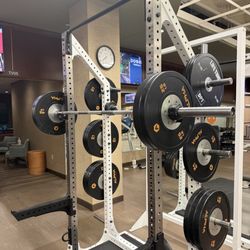 Not required to re/rack your weights here. So that sucks when you need the rack that someone didn't clean up!