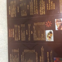 Breakfast of champions!! At least while they're in Boston! (I didn't focus! Trust me, this menu is banging!)