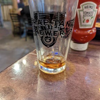 Strap Tank Brewery - 20 minutes my drink sat like this.  Thank you Macrae (sp?) for getting me a refill. - American Near Me - Springville, Utah