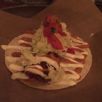 La Carnita - Cod Taco. Good, but WAY too overpriced for the size. (About the size of the palm of your hand in diameter) - Mexican Near Me - Toronto, Ontario La Carnita - Cod Taco. Good, but WAY too overpriced for the size. (About the size of the palm of your hand in diameter) - Mexican Near Me - Toronto, Ontario