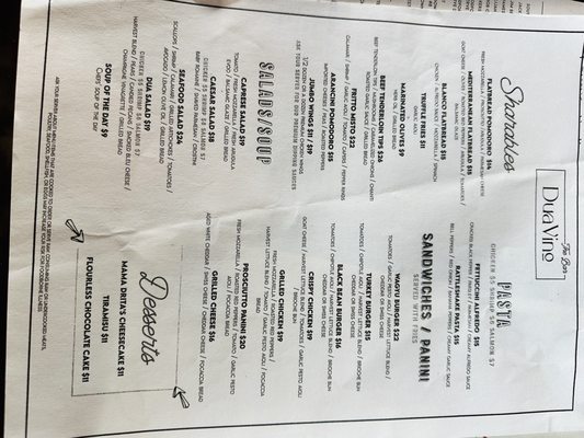 Menu photo 3 Dua Vino South Lyon, MI Menu photo 3 Dua Vino South Lyon, MI