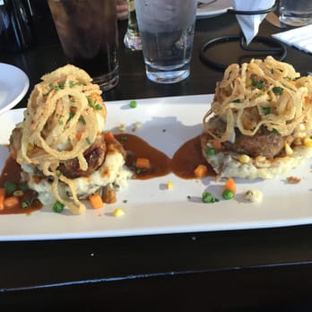 Not Your Average Joe's - Warwick - Interesting presentation of their meatloaf dinner. - New American Near Me - Warwick, Rhode Island Not Your Average Joe's - Warwick - Interesting presentation of their meatloaf dinner. - New American Near Me - Warwick, Rhode Island