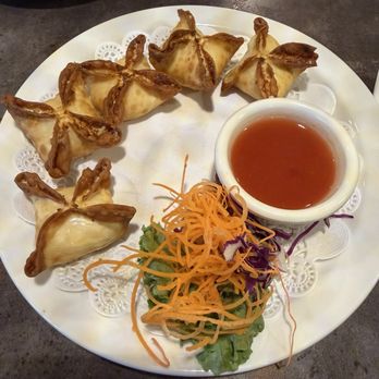 Saka Asian Kitchen - Crab Krab Rangoon (5 piece) - Asian Fusion Near Me - Boca Raton, Florida