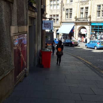 The Baked Potato Shop - Hole in the wall. One table. - Fast Food Near Me - Edinburgh, EDH The Baked Potato Shop - Hole in the wall. One table. - Fast Food Near Me - Edinburgh, EDH