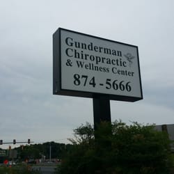 Gunderman Chiropractic & Wellness Center - Sign from George Washington Mem. HWY