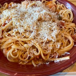Shrimp and Scallop Linguine Alla Vodka
