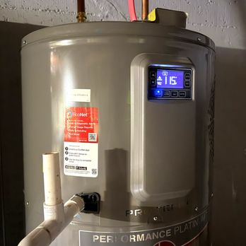 Katahdin Plumbing - Professional installation of Rheem hybrid water heater - Plumbing Near Me - Biddeford, Maine