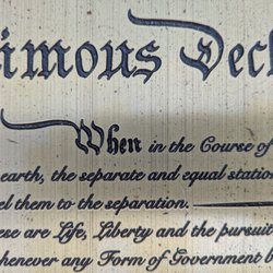 Charters of Freedom - Charters of Freedom, Beaufort