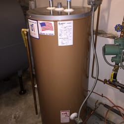 A&J Heating - Installation of new 50 Gallon Hot water heater.
