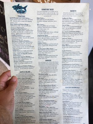 Menu photo 7 SharkBites Coos Bay, OR