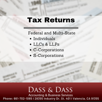 Dass And Dass Inc - Call today for more information! - Accountants Near Me - Santa Clarita, California Dass And Dass Inc - Call today for more information! - Accountants Near Me - Santa Clarita, California