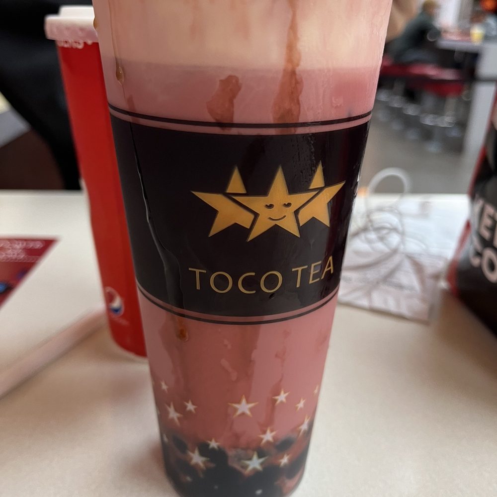 TOCOTEA - Red Velvet Milk Tea with boba - Bubble Tea Near Me - Union City, California TOCOTEA - Red Velvet Milk Tea with boba - Bubble Tea Near Me - Union City, California