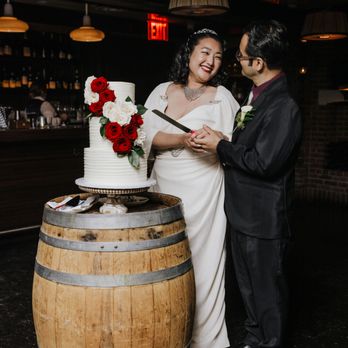 Bridal Beauty By Michelle - End of the night cake cutting, after multiple cries and eating dinner! - Makeup Artists Near Me - Brooklyn, New York Bridal Beauty By Michelle - End of the night cake cutting, after multiple cries and eating dinner! - Makeup Artists Near Me - Brooklyn, New York