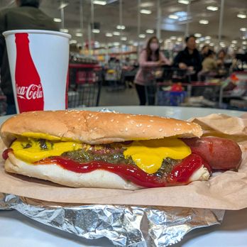 Costco - hot dog & drink $1.50 - Wholesale Stores Near Me - South San Francisco, California Costco - hot dog & drink $1.50 - Wholesale Stores Near Me - South San Francisco, California
