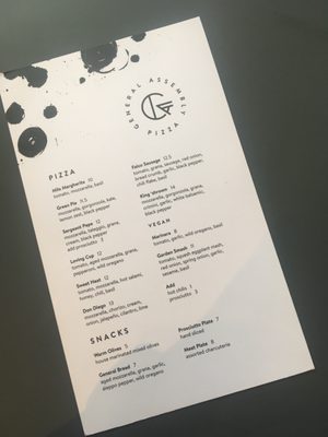 Menu photo 6 General Assembly Pizza Toronto, ON Menu photo 6 General Assembly Pizza Toronto, ON