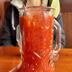 Smokehouse Chicken & Guns - Best bloody Maria ever. Very spicy.