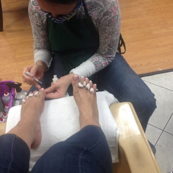 In Style Nail Spa - French fancy pedi !!# 487 - Nail Salons Near Me - Paramount, California In Style Nail Spa - French fancy pedi !!# 487 - Nail Salons Near Me - Paramount, California