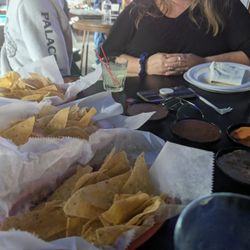 Romine's High Pockets - The bean dip and chips that will change your life.