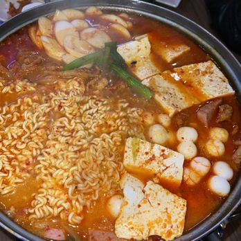 Bay Pocha - Sausage Stew aka. Army Stew - Korean Near Me - San Francisco, California