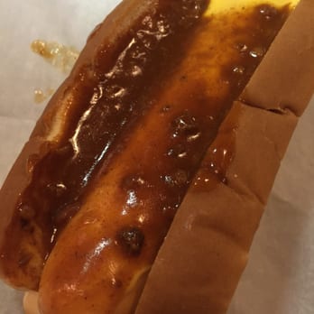 Haven Brothers - Chili Cheese Dog - Street Vendors Near Me - Providence, Rhode Island