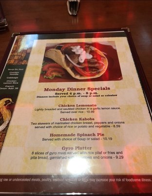 Menu photo 7 Charlie's Restaurant Madison Heights, MI