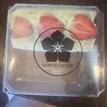 Sando Satori - Strawberry Matcha Sando - Sandwiches Near Me - Katy, Texas