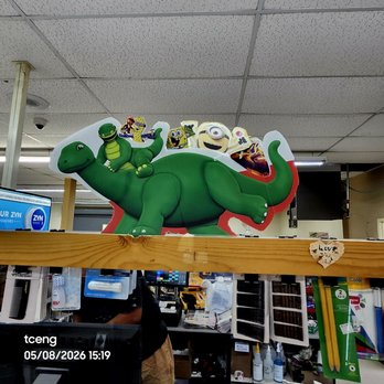 Sinclair Dino Mart - A fun sign at the register. I think my sign going forward will be dinosaur. - Convenience Stores Near Me - Winslow, Arizona Sinclair Dino Mart - A fun sign at the register. I think my sign going forward will be dinosaur. - Convenience Stores Near Me - Winslow, Arizona