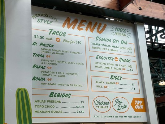 Menu photo 7 Succulent Vegan Tacos Nashville, TN