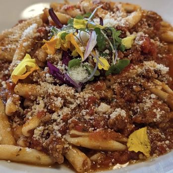 Casa La Luna - House made Gemelli with Bolognese - Italian Near Me - Cleveland, Ohio
