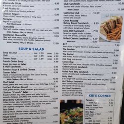 Pleasantville Diner - Menu
