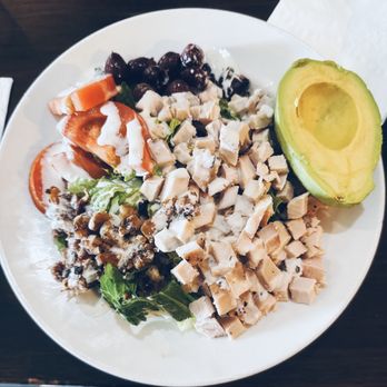 Shorty's Pizza - Cobb salad - no blue cheese with ranch. Typically comes with blue cheese and balsamic. - Pizza Near Me - Tucker, Georgia