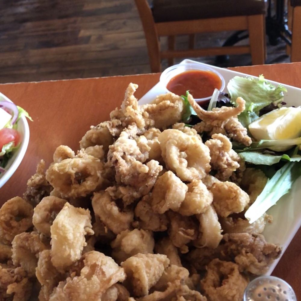 Omonia Cafe - Fried calamari - Bakeries Near Me - Brooklyn, New York Omonia Cafe - Fried calamari - Bakeries Near Me - Brooklyn, New York