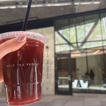 Milk Tea People - Raspberry lime Fresca - Tea Rooms Near Me - Denver, Colorado