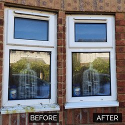 Harveys Window Washing - We never leave a customer unsatisfied with our 4 in 1 deal. We clean the every square in of the Frame, Sill, Glass, and Screen!