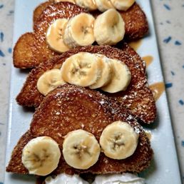 Toffee Banana French Toast