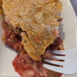Strawberry Rhubarb slice Strawberry Rhubarb slice