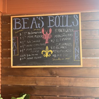 Restaurant Beatrice - Outside casual menu - Cajun/Creole Near Me - Dallas, Texas