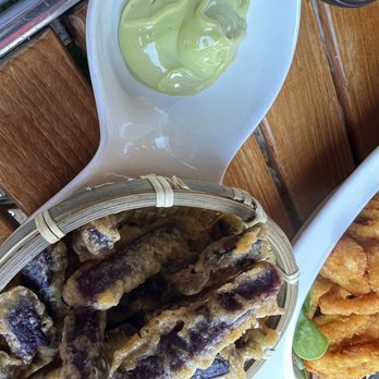 Amami Bar and Restaurant - Purple Potato Fries - Japanese Near Me - Brooklyn, New York
